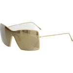 Frankie Morello Gold Metallic Sunglasses for Women FR-22092
