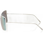 Frankie Morello Silver Metallic Women Sunglass FR-22091