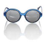 Frankie Morello Blue Acetate Women Sunglass FR-22072
