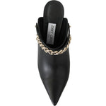 Jimmy Choo Elegant Black Gold Leather Pumps 192954477899