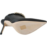 Jimmy Choo Elegant Black Gold Leather Pumps 192954477899