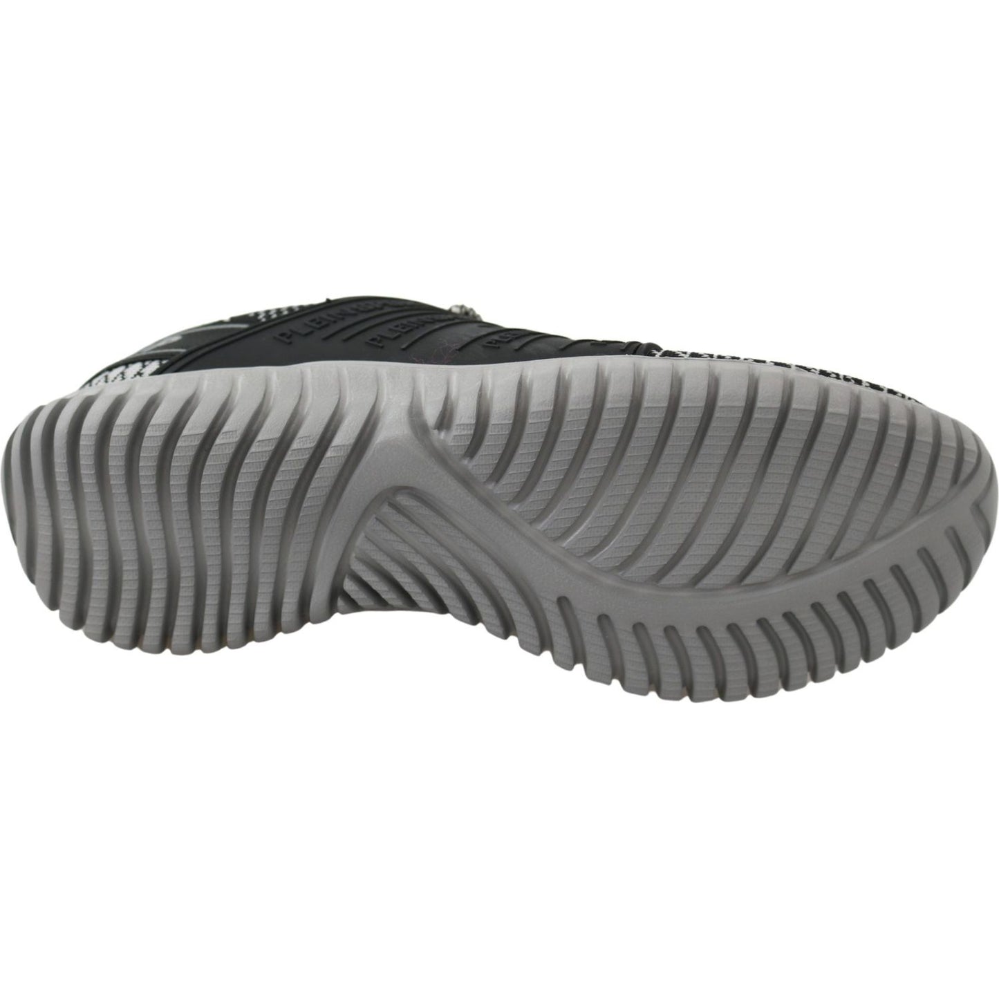 Plein Sport Exclusive Runner Mason Sneakers - Jet Black Plein Sport Dim Gray