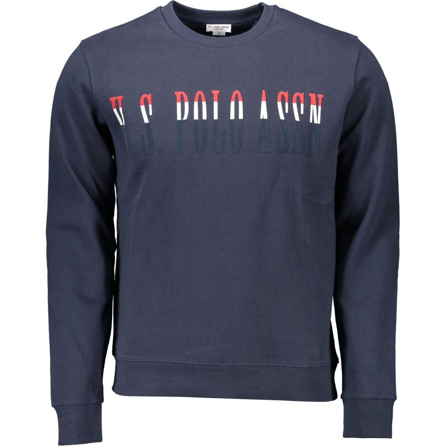 U.S. POLO ASSN. Blue Cotton Men Sweater US-9223-XL