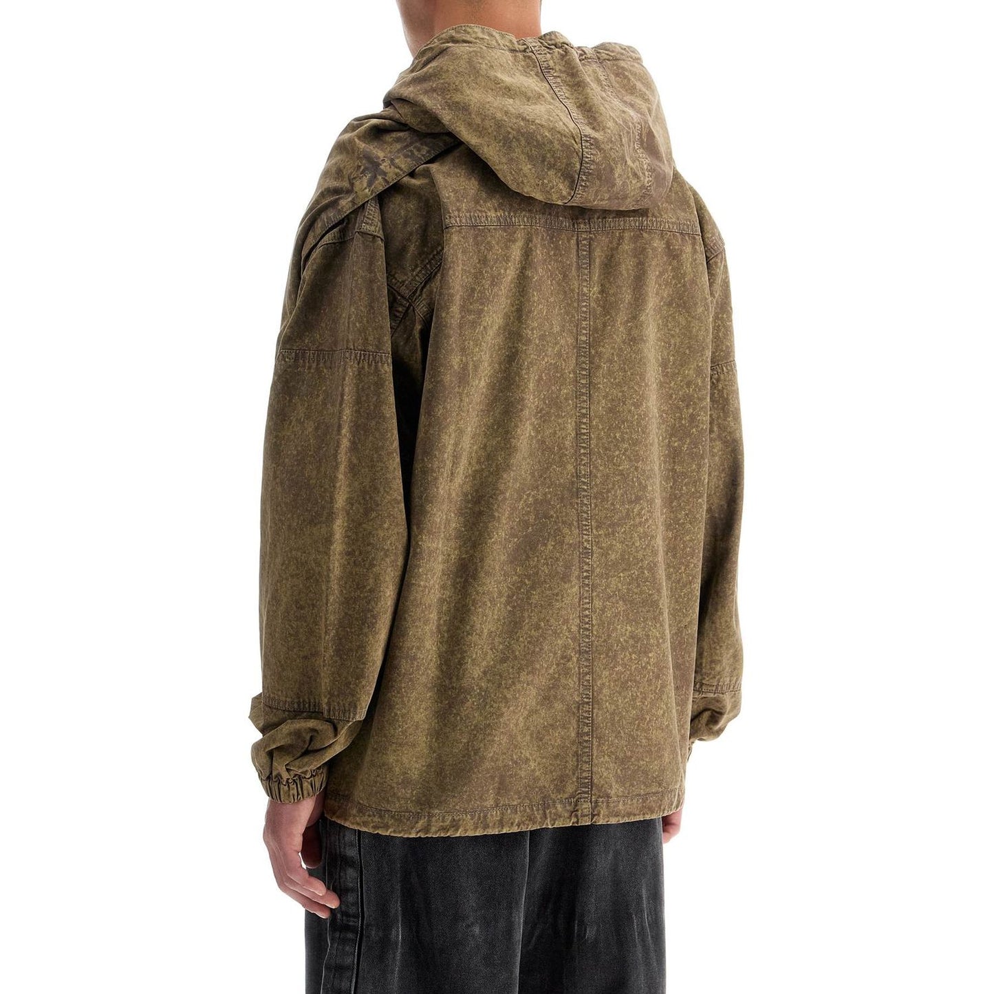 Y Project removable panel jacket with seven Vests Y Project Dim Gray