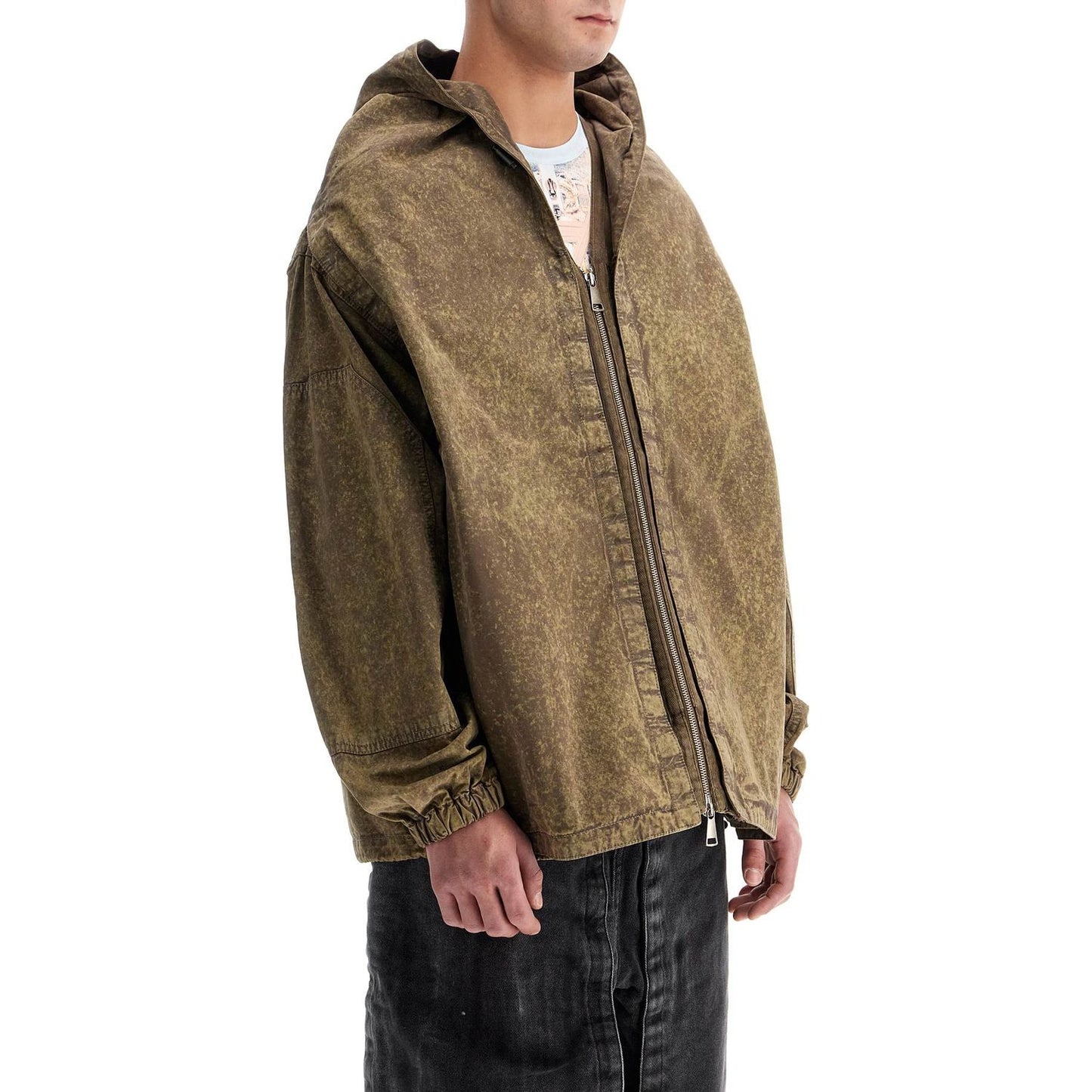 Y Project removable panel jacket with seven Vests Y Project Dim Gray