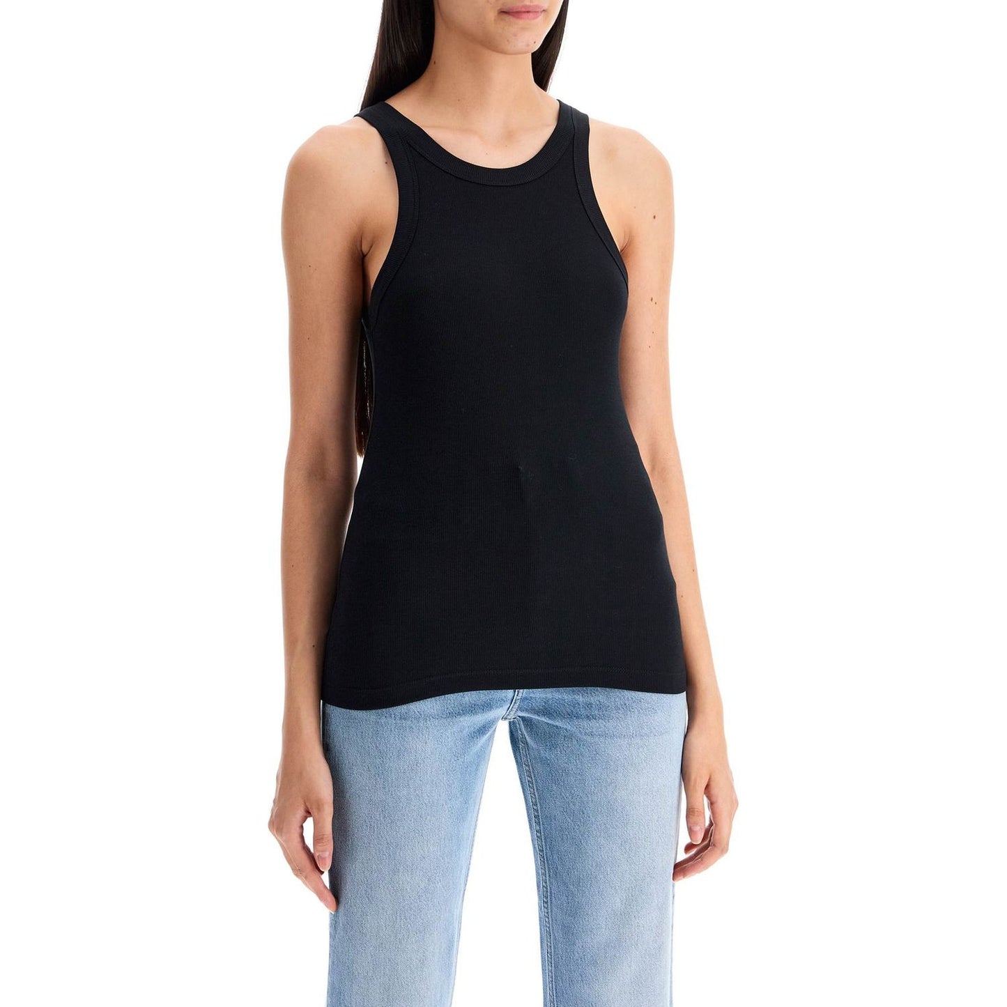 Toteme curved rib tank top