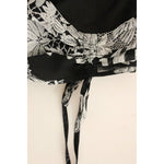 Sachin & Babi Elegant Floral Shift Ensemble Sachin & Babi Black