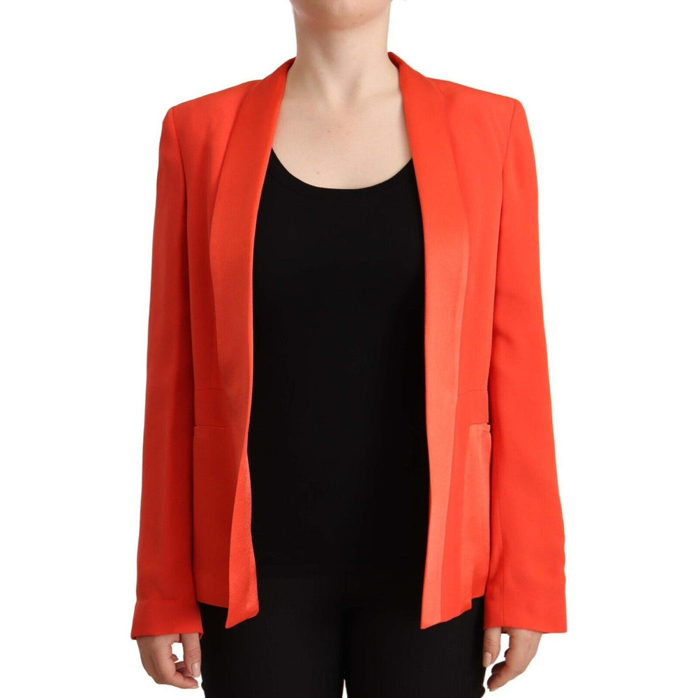 CO|TE Orange Long Sleeves Acetate Blazer Pocket Overcoat Jacket JKT3222 - 42