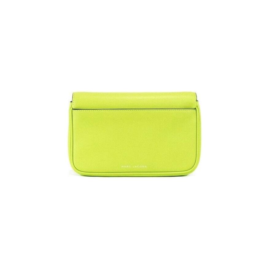 Marc Jacobs The J Marc Green Glow Smooth Leather Shoulder Crossbody Handbag 95106