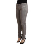 Acht Gray Cotton Low Waist Skinny Push Up Denim Jeans PAN71841 - 26