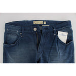 Acht Blue Wash Denim Cotton Stretch Slim Fit Jeans SIG30471-1