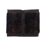 Dolce & Gabbana Purple MINK Fur Scarf Foulard Neck Wrap SDW10141