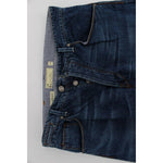 Acht Blue Wash Cotton Baggy Loose Fit Jeans SIG30448-1