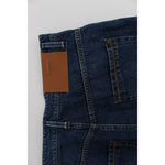 Acht Blue Wash Cotton Baggy Loose Fit Jeans SIG30448-1