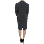 BENCIVENGA Gray Stretch Sheath Dress Suit Set SIG30900-1