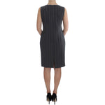 BENCIVENGA Gray Stretch Suit Sheath Dress & Blazer Set SIG32487-3