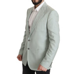Dolce & Gabbana Green Cashmere Jacket Blazer Jacket JKT3398- 52