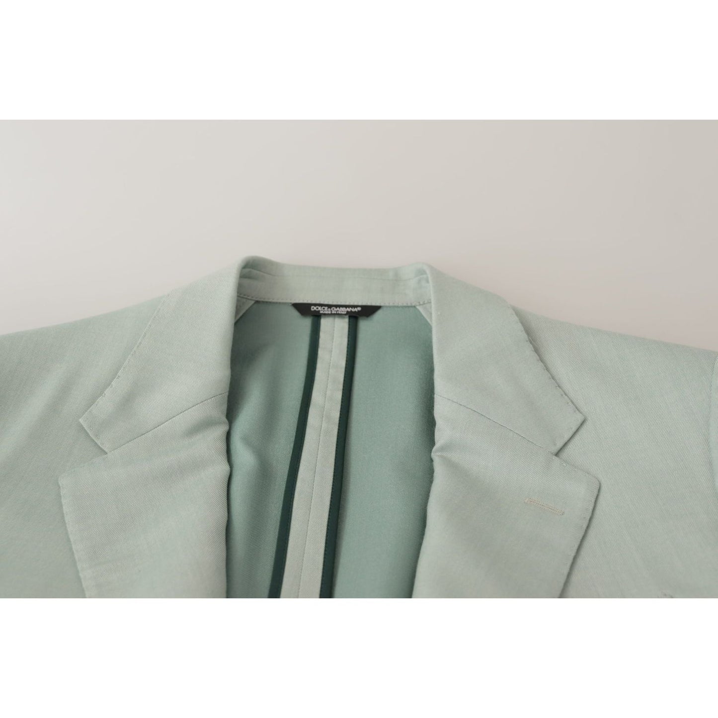 Dolce & Gabbana Green Cashmere Jacket Blazer Jacket JKT3398- 52