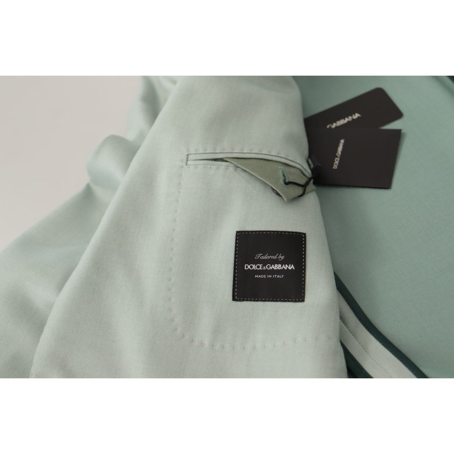 Dolce & Gabbana Green Cashmere Jacket Blazer Jacket JKT3398- 52