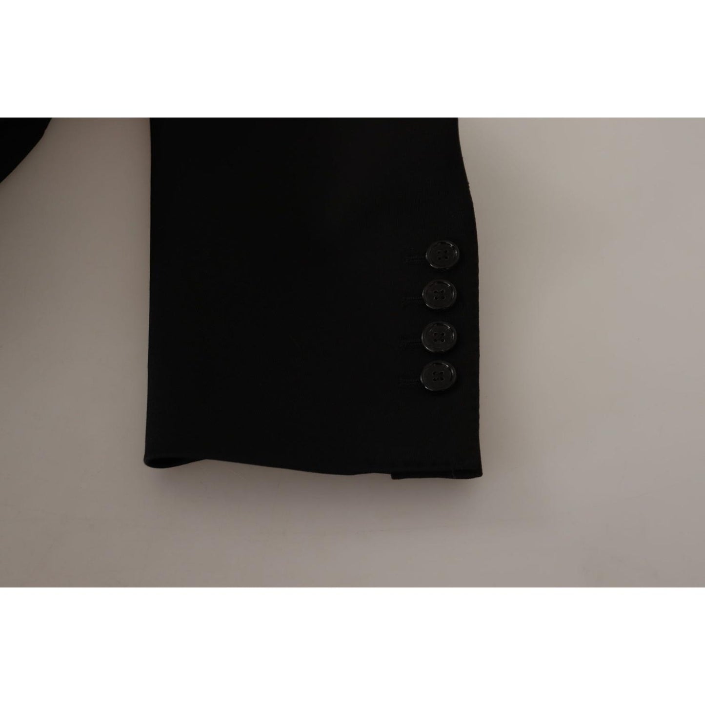 Dolce & Gabbana Elegant Single Breasted Wool Blazer Dolce & Gabbana Light Slate Gray