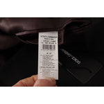 Dolce & Gabbana Black Wool Single Breasted Blazer v JKT3403- 48