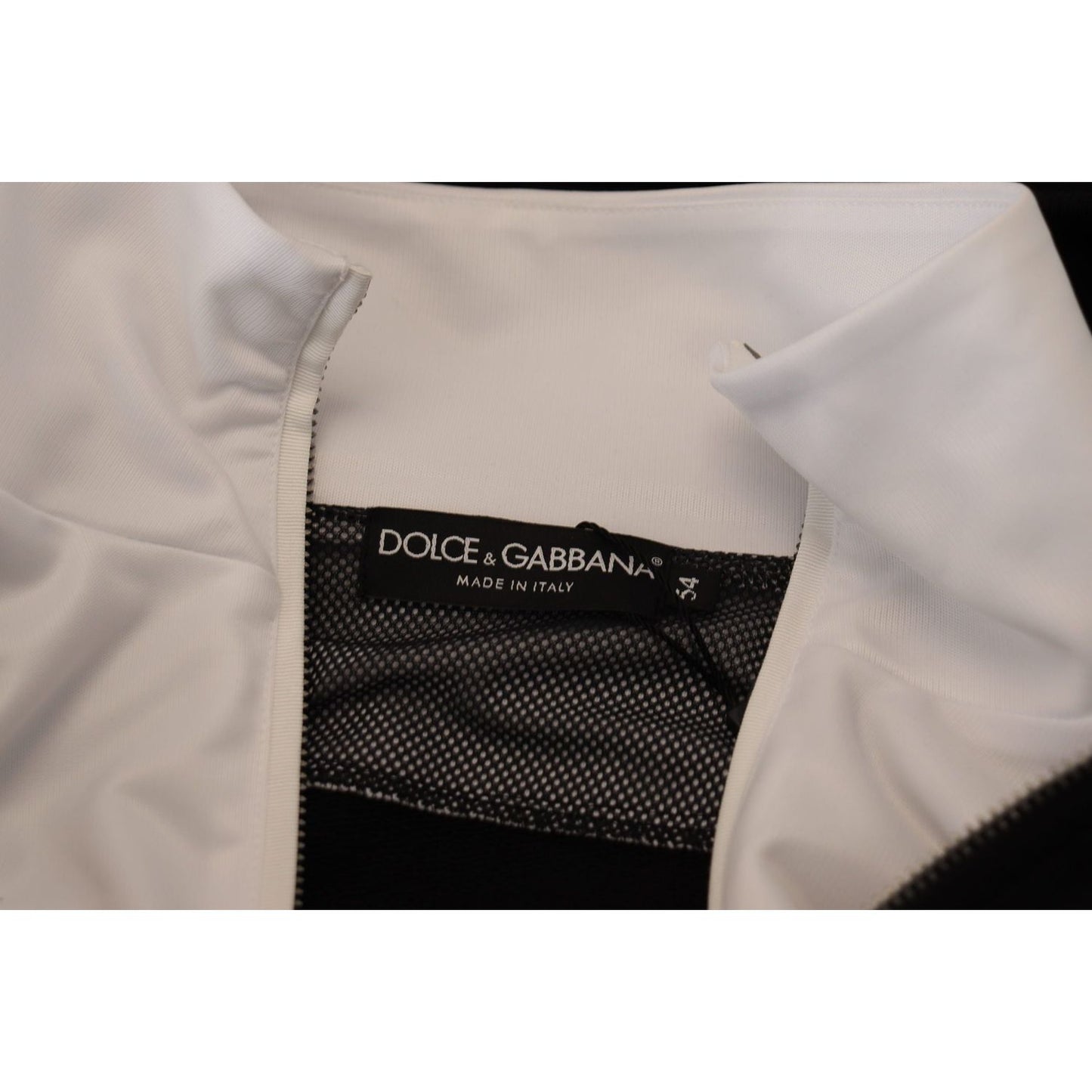 Dolce & Gabbana Elegant Black Bomber Jacket with Hood Dolce & Gabbana Dark Gray