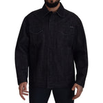 Dolce & Gabbana Black Cotton Full Button Denim Jacket JKT3364- 50