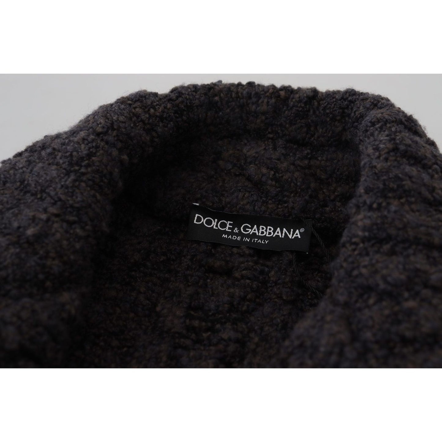 Dolce & Gabbana Elegant Double-Breasted Wool-Cashmere Coat Dolce & Gabbana Black