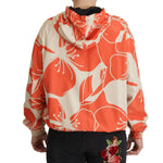 Dolce & Gabbana Multicolor Floral Hooded Pullover Sweater JKT3416- 50