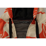 Dolce & Gabbana Multicolor Floral Hooded Pullover Sweater JKT3416- 50