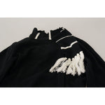 Dolce & Gabbana Black Cashmere Turtleneck Pullover Sweater TSH8022 - 38