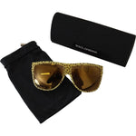 Dolce & Gabbana Yellow Stars Acetate Square Shades DG4125 Sunglasses GLA1149