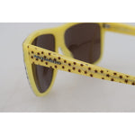 Dolce & Gabbana Yellow Stars Acetate Square Shades DG4125 Sunglasses GLA1149