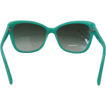 Dolce & Gabbana Green Stars Acetate Square Shades DG4124 Sunglasses GLA1163