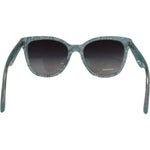 Dolce & Gabbana Blue Lace Acetate Crystal Round DG4190 Sunglasses GLA1187