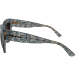 Dolce & Gabbana Blue Lace Acetate Crystal Butterfly DG4231 Sunglasses GLA1192