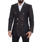 Dolce & Gabbana Multicolor Patchwork Stripes SICILIA Blazer JKT3439 - 50