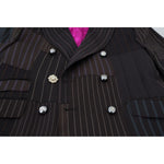 Dolce & Gabbana Multicolor Patchwork Stripes SICILIA Blazer JKT3439 - 50