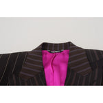 Dolce & Gabbana Multicolor Patchwork Stripes SICILIA Blazer JKT3439 - 50