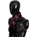 Dolce & Gabbana Multicolor DG Logo Print Mens Shawl Wrap Fringe Scarf MS6227