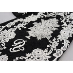 Dolce & Gabbana Black Lace Trim Half Sleeves A-line Dress PAN28794 - 42