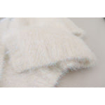 Dolce & Gabbana White Long Sleeves Fringes Cardigan Jacket JKT3497 - 40