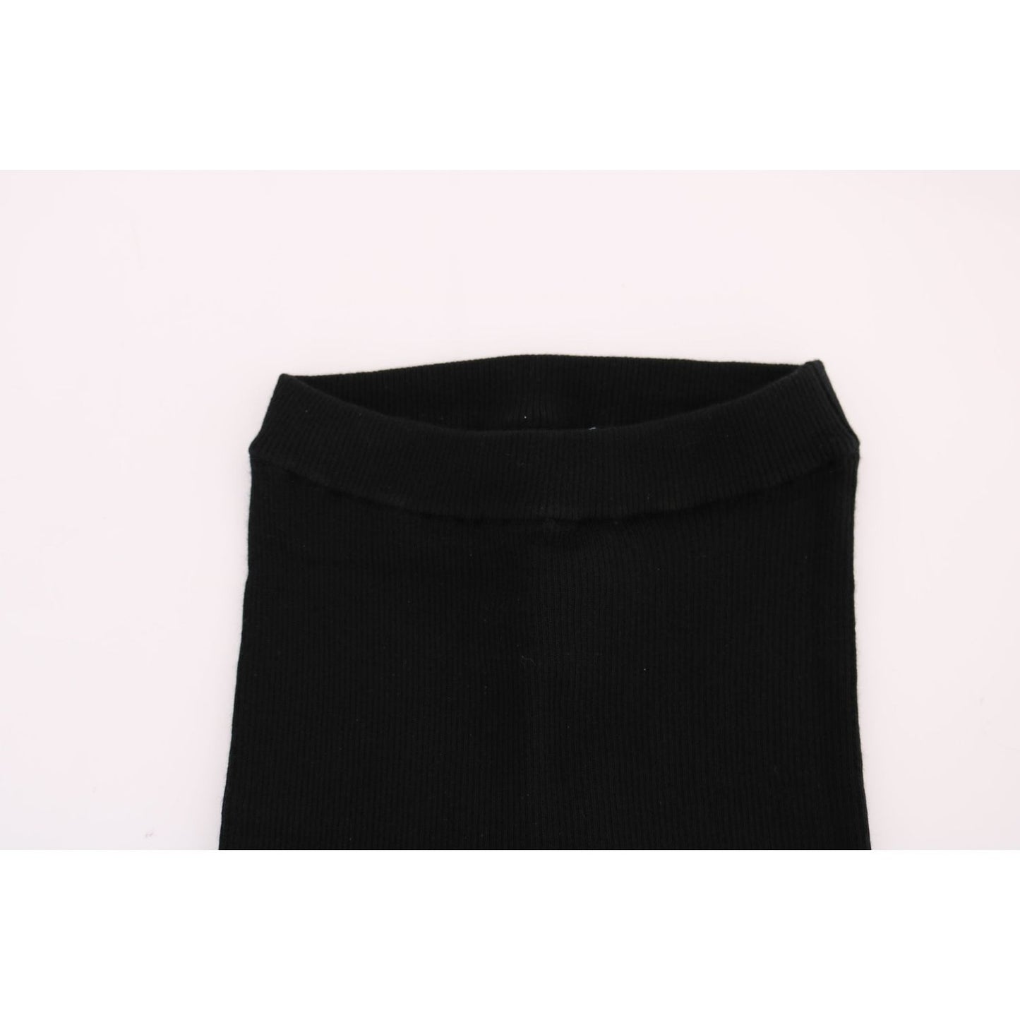 Dolce & Gabbana Black Slim Fit Women Cashmere Pants LOD10009 - 36