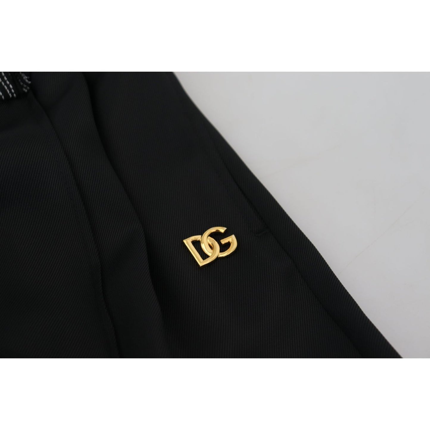Dolce & Gabbana Black Straight Fit Cotton Pants PAN74204 - 38
