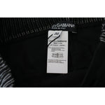 Dolce & Gabbana Black Straight Fit Cotton Pants PAN74204 - 38
