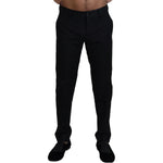 Dolce & Gabbana Black Chino Formal Cotton Pants PAN73337 - 46