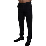 Dolce & Gabbana Black Chino Formal Cotton Pants PAN73337 - 46