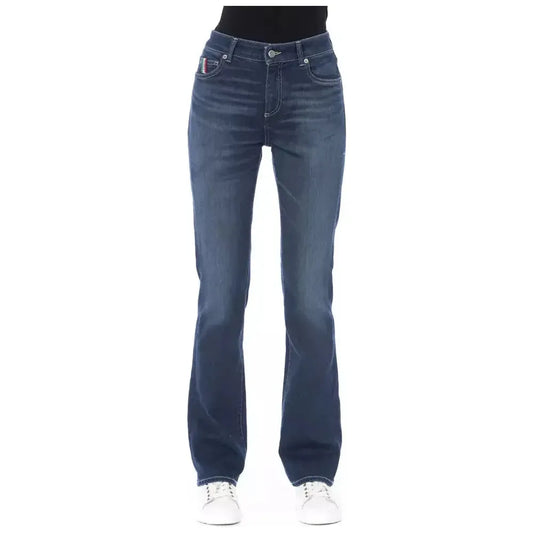 Baldinini Trend Blue Cotton Women's Jeans