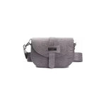 Pompei Donatella Gray Leather Women Crossbody Bag PO-5821