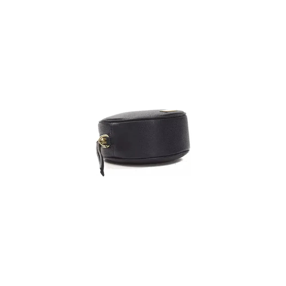 Pompei Donatella Gray Leather Women Crossbody Crossbody Bag Pompei Donatella Dark Slate Gray
